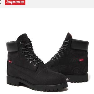 Supreme/Timberland Patchwork 6” Premium Waterproof Boot